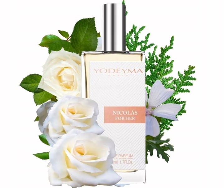 PERFUMY DAMSKIE YODEYMA NICOLÁS WHITE 50 ML inspirowane Narcisio Narcisio Rodriguez