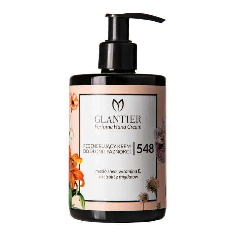 Glantier Regenerujący Krem Do Rąk 548 inspirowany zapachem Black Opium - Yves Saint Laurent 300 ml