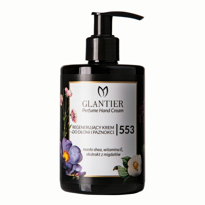 Glantier Regenerujący Krem Do Rąk 553 inspirowany zapachem inspirowany Good Girl Carolina Herrera, 300 ml