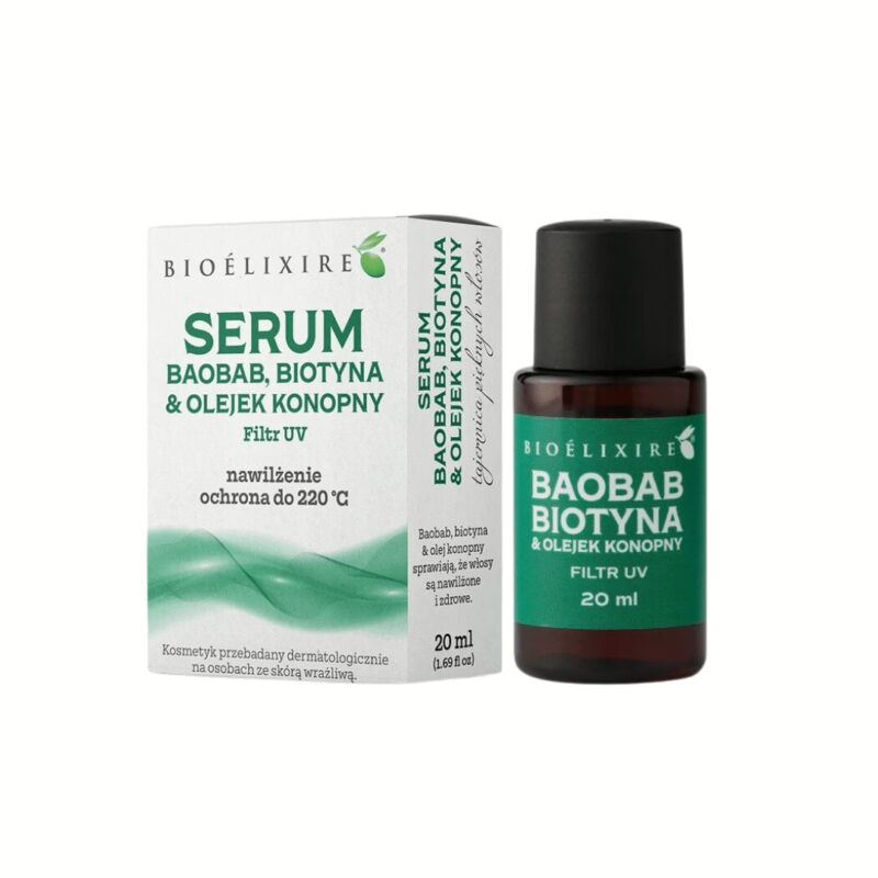 FAROUK BIOELIXIRE 20 ML SERUM BAOBAB,BIOTYNA&OLEJEK KONOPNY