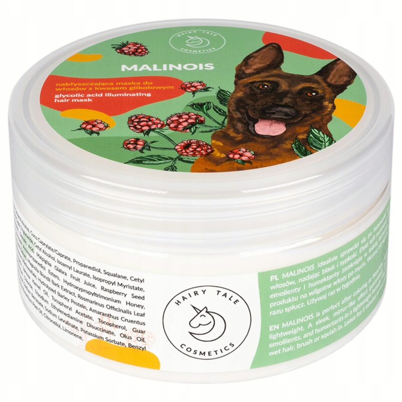 Hairy Tale Malinois Maska do włosów z kwasem glikolowym 200ml