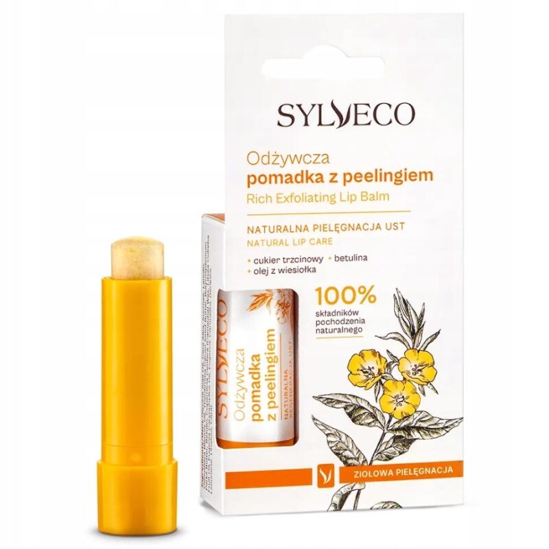 Sylveco Pomadka odżywcza do ust pomadka z peelingiem 4,6g