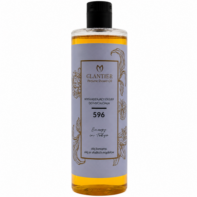 NOWOŚĆ! GLANTIER 596 olejek do mycia 400ml odpowiednik Fame Paco Rabanne