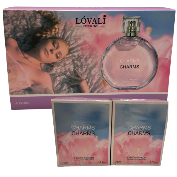 Lovali Charms – zestaw damskich perfum 2x50 ml