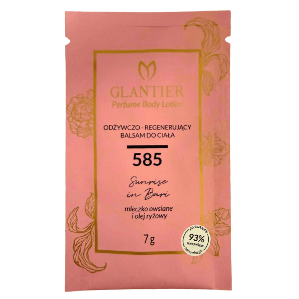 PRÓBKA 7 g balsamu do ciała 585 GLANTIER odpowiednik My Way Giorgio Armani