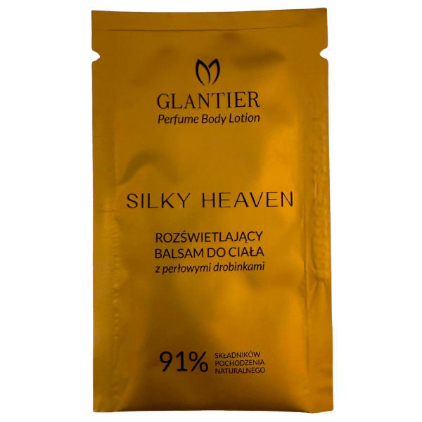 PRÓBKA 7 g Rozświetlający balsam do ciała GLANTIER Silky Heaven
