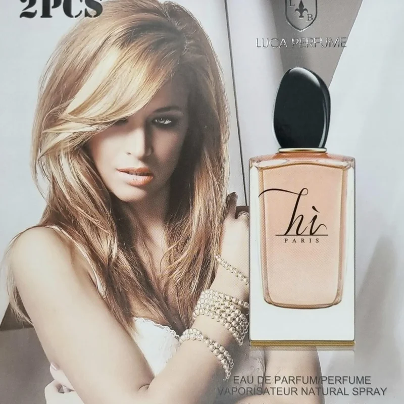 Luca Perfume Hi Paris Perfumy Damskie Zestaw 2x50ml EDP