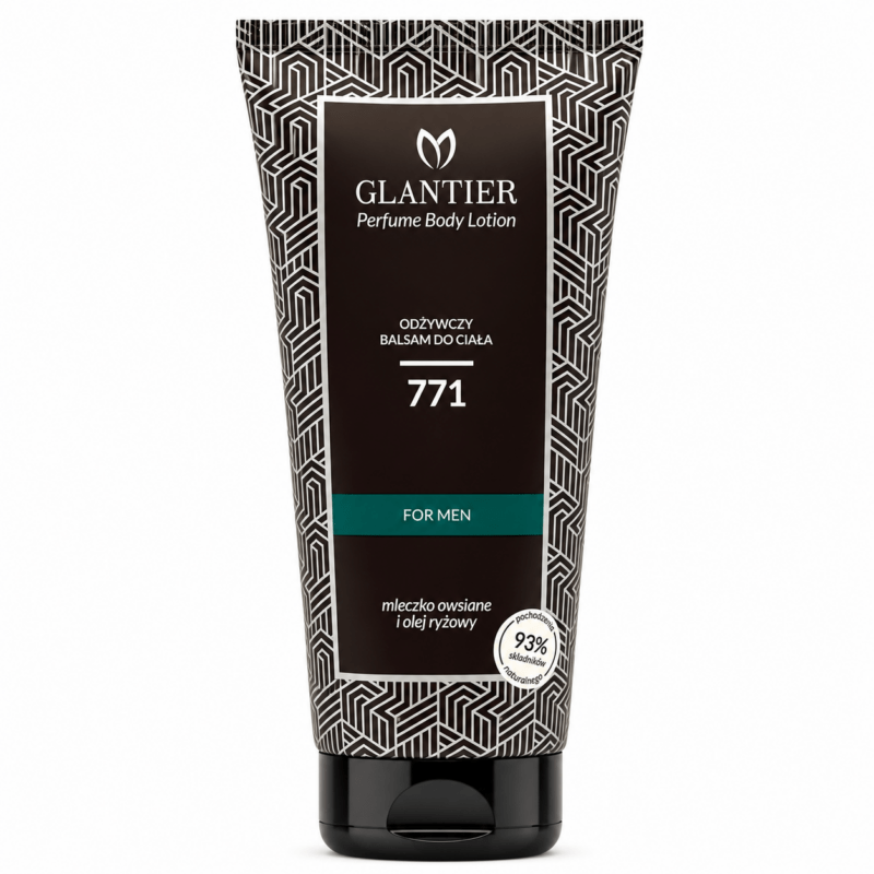 NOWOŚĆ! Glantier 771 Balsam do ciała 200ml odpowiednik Sauvage 2015 Christian Dior